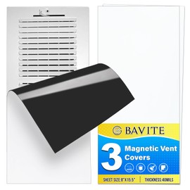 E BAVITE 3 Pack Magnetic Vent Covers, Strong Vent Covers 8x15.5inch High Strength Magnetic Vent Cover for Floor Wall and Ceiling Registers Home HVAC and AC Vents