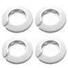 MroMax Fit 1.57" Outer Diameter Flange Water Pipe Cover Decoration