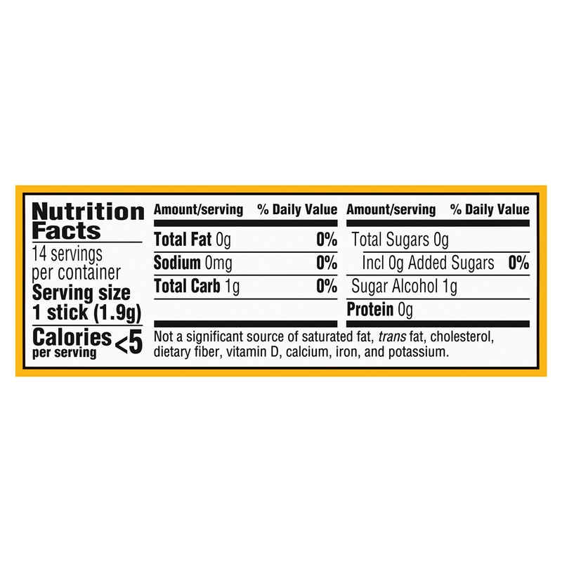 Trident Pineapple Twist Sugar-Free Chewing Gum, 12 Packs of 14
