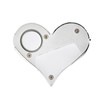 Self Defense Alarm Heart Shape Security Protect Personal Alert(Silver)