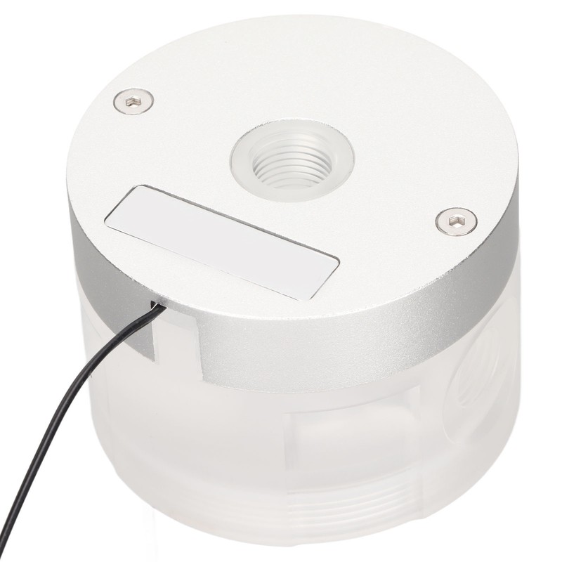 Water Cooling Tank 200ML Temperature Display RGB 160mm G1/4 Cylindrical