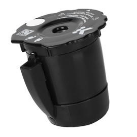 My K Cup 2.0 Removable Universal Reusable Coffee Filter Compatible with K Cup 2.0 PODS Black