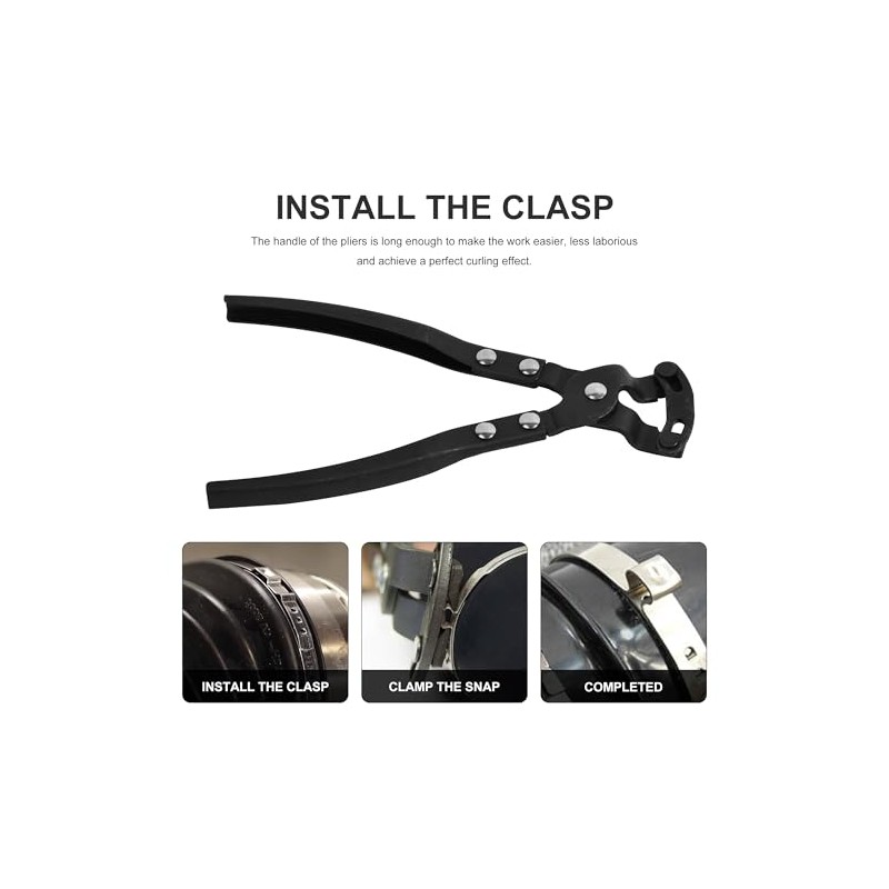 Crimping Offset Boot Clamp Plier