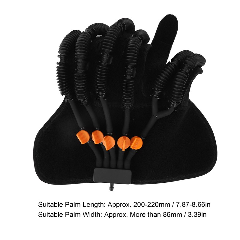 Hand Wrist Exerciser Glove Soft Resin Fibre Finger Training Orthotics