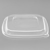 Karat PET Dome Lid for Compostable Bowls - Crystal Clear,