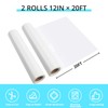 HTVRONT Heat Transfer Vinyl Rolls - 2 Rolls 12" x