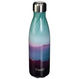 S'well Vacuum Insulated Stainless Steel Water Bottle, 17 oz, Rouge Crocodile