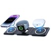 LTG 7987144 Wireless Charger, Magnet, Compatible with MagSafe, Qi Stand,
