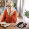 SPC Comfort Numbers Pro - Senior Landline Phone with Large