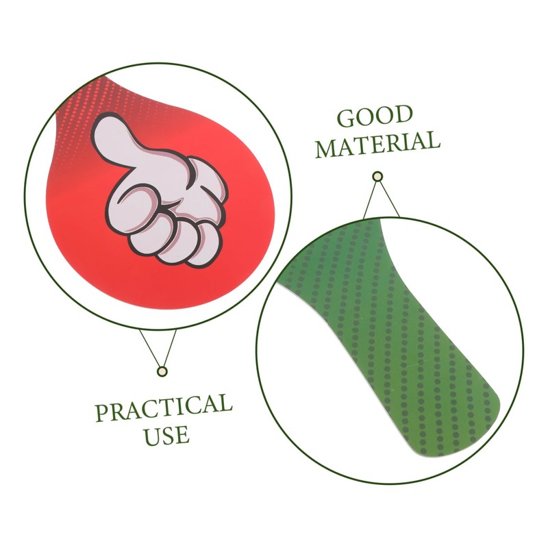 TEHAUX Portable Classroom Voting Paddle Reusable Judging Board for Teachers