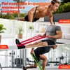 Fokky Set Elastici Fitness 4 Livelli con Guida Esercizi e