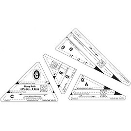 Marti Michell Starry Path Template Set-4/Pkg