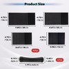 Lyivisk Bicycle Frame Protector Set of 4 with 6 Rubber