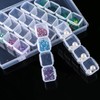 Embroidery Diamond Storage Box 2 Pack,30 Small Beads Diamond Painting