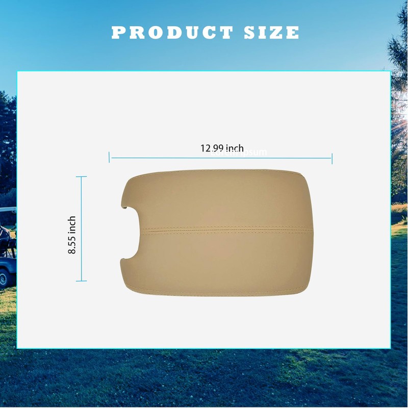 FULGURALSNAIL Compatible with Center Console Lid Armrest Honda Accord Replacement