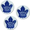 3 Pcs Maple Leafs Buttons Pins, Hockey Team Badge Decoration