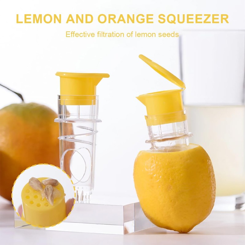 JAWUZ Lemon Squeezer Manual Citrus Juicer Manual Lemon Squeezer Hand