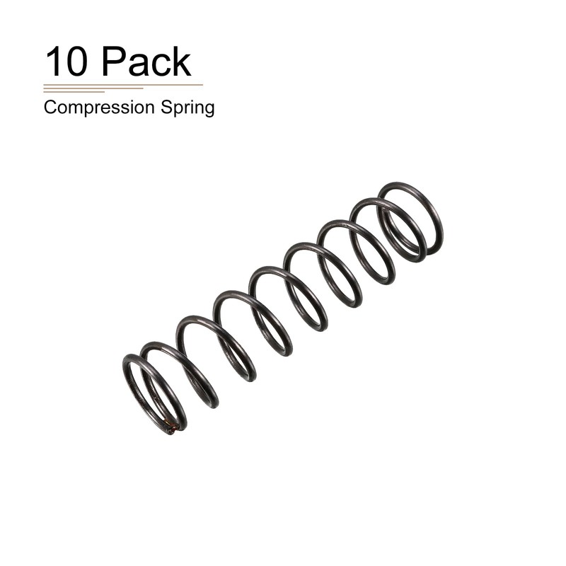 DTGN 1.2x13x50mm(DxODxL) Compression Spring - 10Pack - Good for Machinery