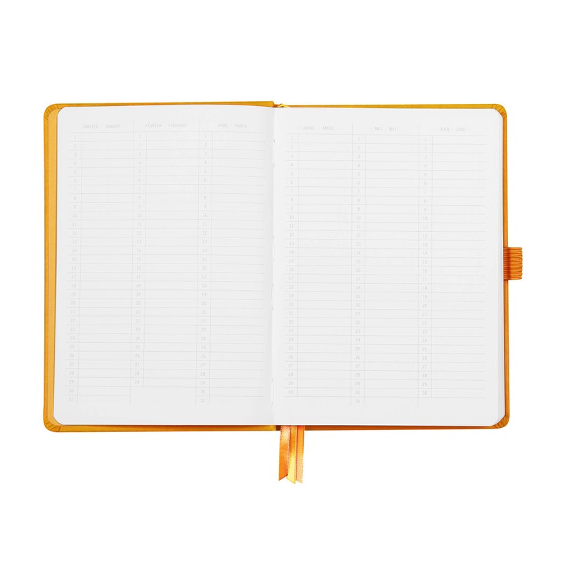 Rhodia 118584C Goalbook Notebook (DIN A5, 14.8 x 21 cm,