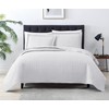 EXQ Home Quilt Set Full Queen Size White 3 Piece,Lightweight