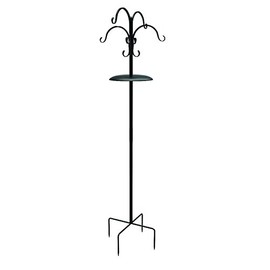 Panacea Deluxe Four Way Bird Station, 90", Black