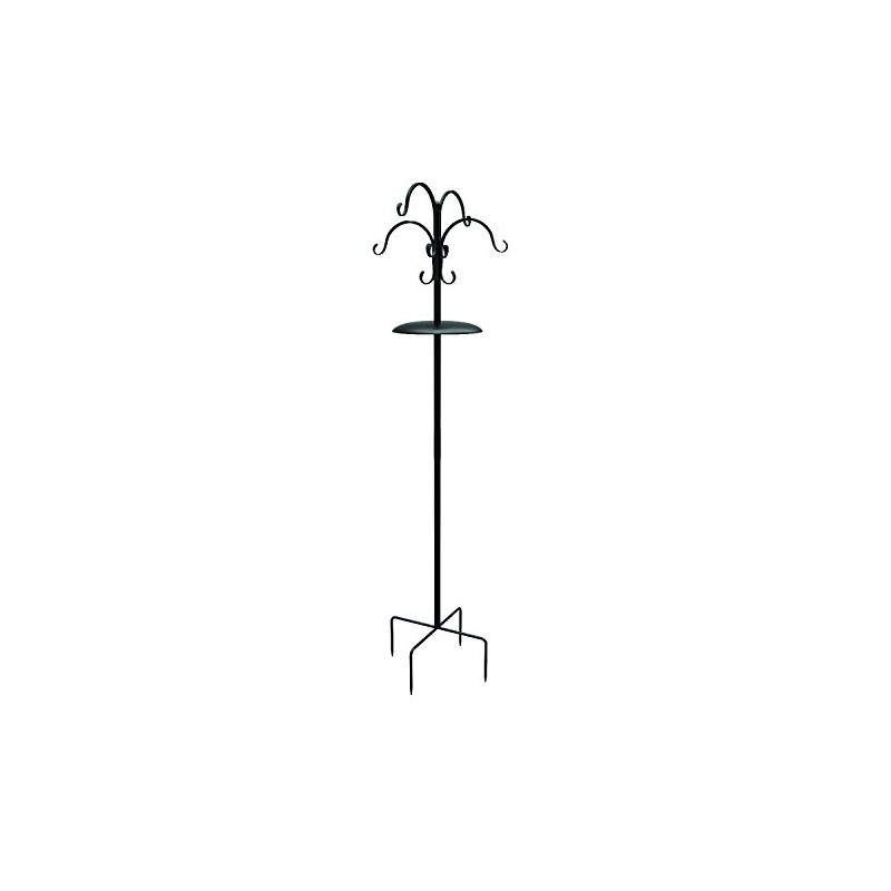 Panacea Deluxe Four Way Bird Station, 90", Black