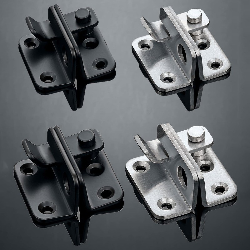 Litensh Door Latch Stainless Steel Bolt Bolt Sliding Bolt Lock
