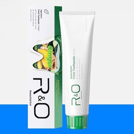 R&O Ginger and Mint Toothpaste, 100g per tube, is suitable for relieving gum bleeding, eliminating bad breath in the mouth and freshening breath. - R&O: Ginger and mint toothpaste, one piece