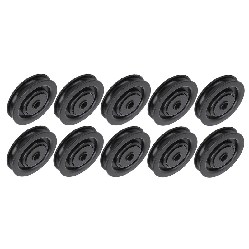 10Pcs Universal Pulley Wheel Fitness Hoisting Equipment Accessories Nylon Bearing