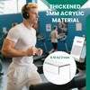 Jetec Treadmill Book Holder, Clear Acrylic Reading Rack for Treadmill