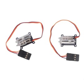 Wishiot 2pcs Tiny 1.5g servo Micro Linear Digital Servo Lightweight Mini Size for Indoor Aircraft Small RC Plane