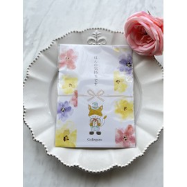 Set of 6 People, Petite Gift, 1 Bag (2 Packs) x 6, Retirement, Healing, Megrhythm, Feelings, Gift Bag, Message Included, Greetings, Thank You, Women's, Individual Packaging (6)