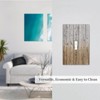 Rustic Brown Wood Plank Single Toggle Light Switch Cover Decorative