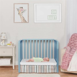 Greaton, 4-Inch Waterproof Toddler & Baby Crib Mattress, Breathable & Removable Cover, CertiPUR-US Certified, 27 x 52 x 4, White