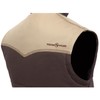 Western Welder Vest (Brown/Khaki, Large)