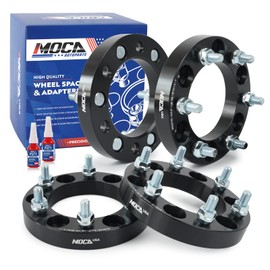 MOCA 4Pcs Hub Centric Wheel Spacers 1" Thick, 6x5.5, Hub bore 4.25" fits for Isuzu i-290 i-370, for Mitsubishi Montero, for Lexus GX460, for Toyota FJ Cruiser Sequoia Tacoma, for Hyundai Entourage