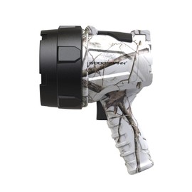 GOODSMANN Rechargeable Spot Lights Handheld Flashlight Searchlight for Hunting Camping Boating Job Site Lighting Emergency 2704-02