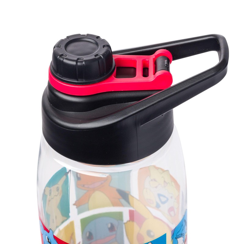 Silver Buffalo - Botella de agua con tapa de rosca,