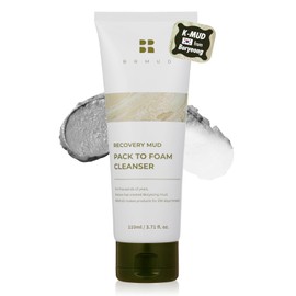 BRMUD (Cardi B Mask) RECOVERY MUD PACK TO FOAM CLEANSER 110ml