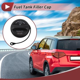 HEROFFIX Gas Fuel Cap for Mazda Tribute 2005-2006 Fuel Tank Cap Black White Red