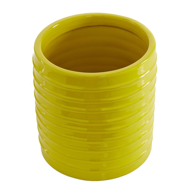 Deco 79 Decorative Jars, S/2 8", 9" H, Yellow