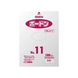 Shimojima (Swan) 006763131 006763131 Boardon #20 No.11 No Holes, Transparent, 100 Pieces