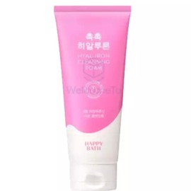 Happybath 해피바스 촉촉 히알루론 클렌징폼 200g 세안후 당김 없는 폼 Happy Bath Hyaluron Moisturizing Cleansing Foam 200g Non-Tightening After Wash