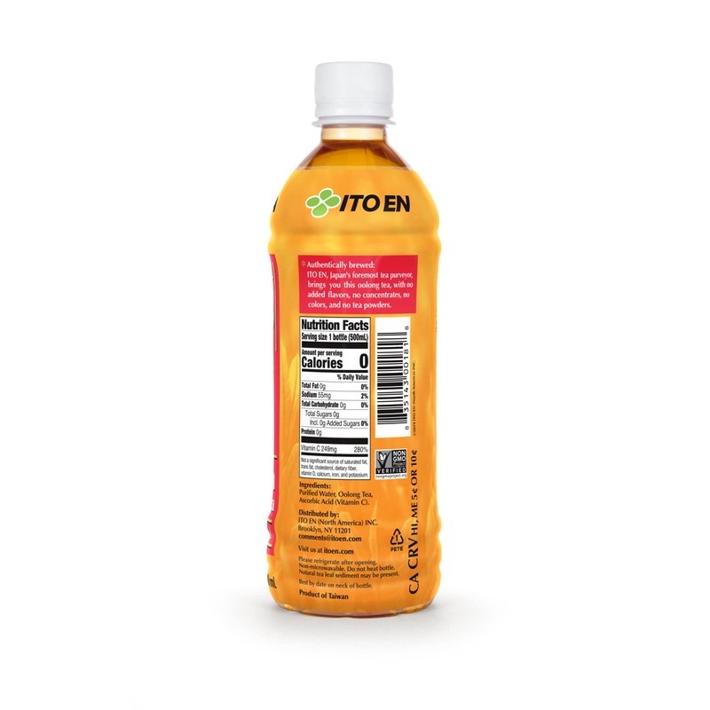 Ito En Tea Golden Oolong Tea, Unsweetened, 16.9 Ounce (Pack