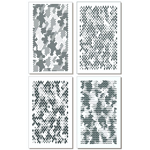 Acid Tactical Mylar Camouflage Stencils Duck Rifle Gun Airbrush Spray