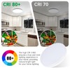 genatu Bathroom Ceiling Light IP65 Waterproof Led Ceiling Light, 17W