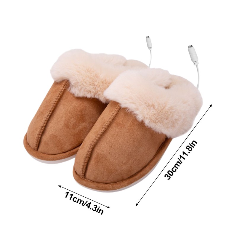 Women Heated Slipper USB Constant Temperature 50 Degrees Electric Foot