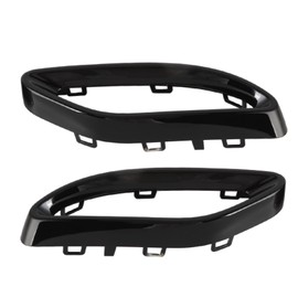Exhaust Tip Cover Trims, Gloss Black Exhaust Tip Cover Trims Replacement for A B C E GLC CLS Class W177 W247 W205 W213 X253 C257 Automotive Interior and Exterior