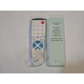 Clean Remote CR2BB Big Button Universal TV Remote Anti Bacterial | 1x