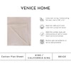 Venice Home 100% Cotton Flat Top Sheet Only - T-Shirt